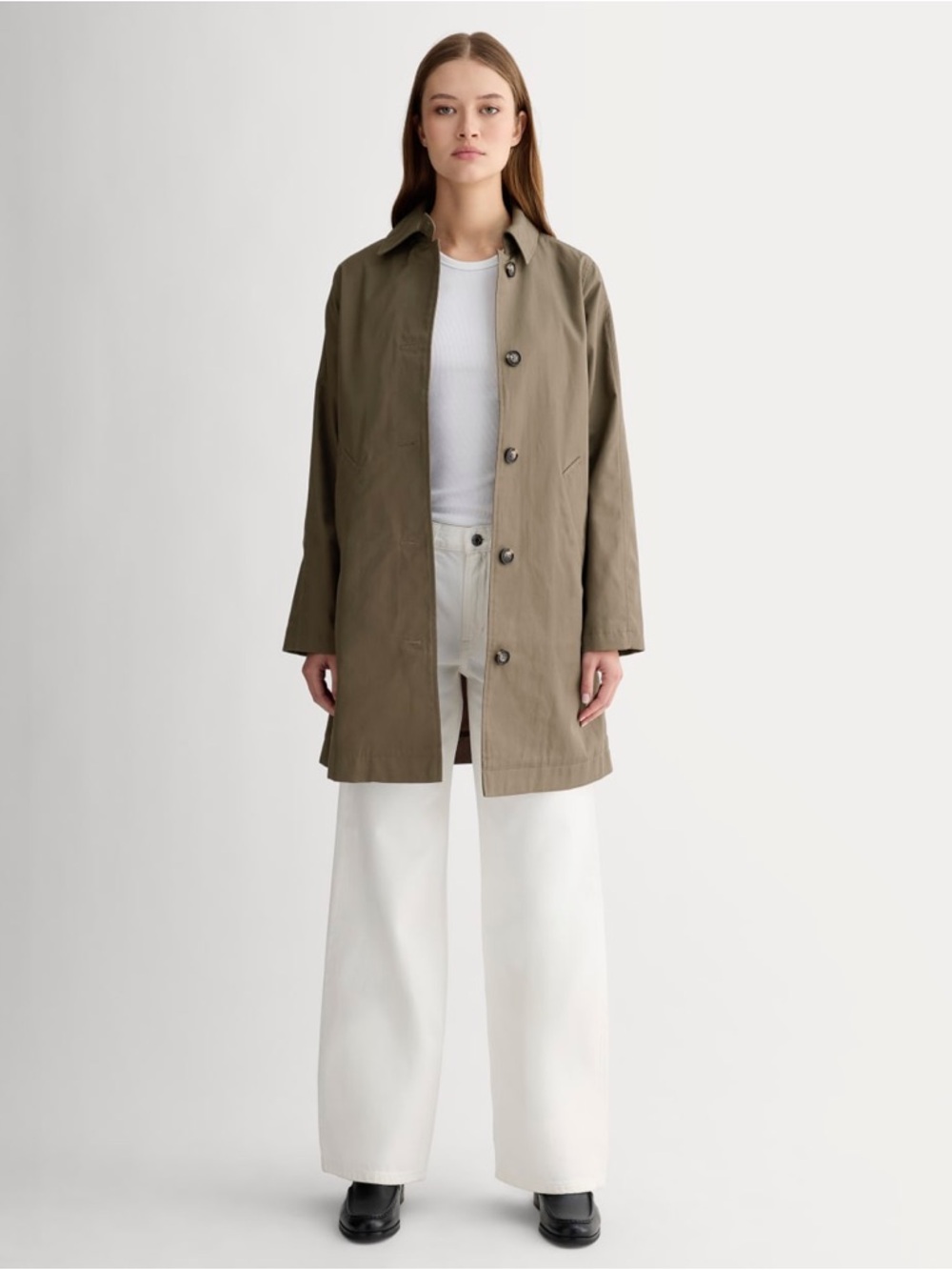 NWT Everlane The Mac Coat - Picture 3 of 16